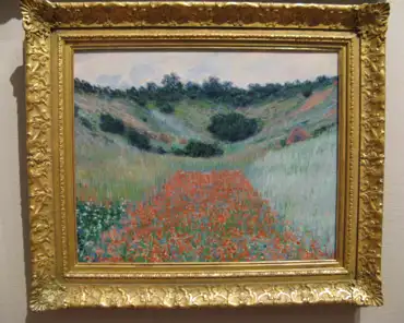 35 Monet, poppy field in a hollow near Giverny, 1885