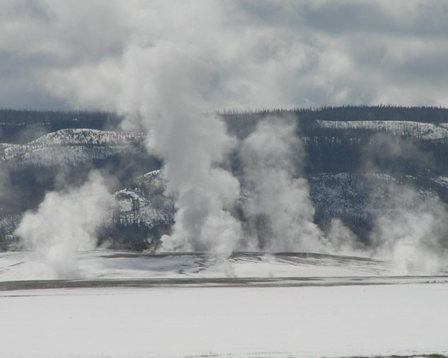 Geothermal features