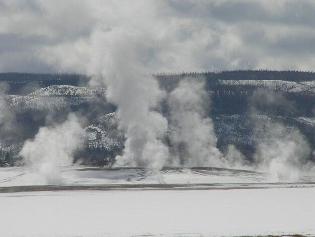 Geothermal features