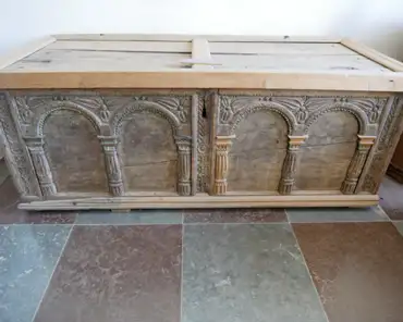 P1110805 Storage room. Renaissance-style chest.