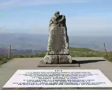 IMG_5222 Pilot E. Renoux and his mechanics landed a plane here on 7 March 1911. It took them less than 6 hours to reach the summit from Paris, including a technical...
