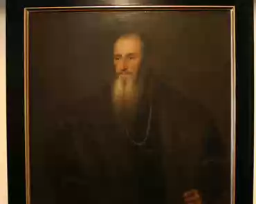 IMG_9369 Portrait of Nicolas Perrenot de Granvelle (1484-1550), possibly painted by Titian during the 16th century.