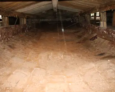 054 The boiling pan, where water was evaporated. Salt was manually collected by human workers in very harsh conditions.
