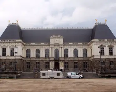 IMG_1488 The building of the parliament of Brittany was built between 1618-1655. The parliament was essentially a justice court, until the French Revolution. It has...