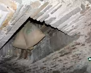 161 Trap door used to carry goods from the street level to the basement.