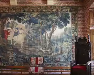 IMG_5266 Late 17th century Flanders tapestry.