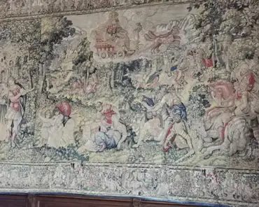 IMG_20210829_173003 Planet and days tapestries, Brussels, 1570, acquired by de Broglie in 1889, wool and silk. Each ancient roman deity corresponds to a day of the week. One of...