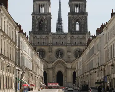 070 Sainte-Croix cathedral, built over several centuries on a historical site. The first church was built in the 4th century. In 511, Clovis (the first king of...