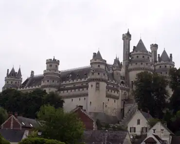 IMG_0160 The castle of Pierrefonds was rebuilt in 1857 by architect Viollet-le-Duc, at the request of Napoleon III. It is an example of the combination of archaeological...