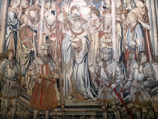 Tapestry of David and Bathsheba