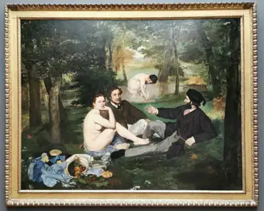 IMG_20200808_153819 Edouard Manet, Luncheon on the grass, 1863.