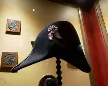 IMG_20190907_132043 Napoleon have his bicorn hat as a gage for a meal he took in the restaurant.