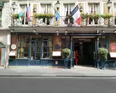 IMG_20190907_143904 Procope, a restaurant founded in 1686 which closed in 1890. The current restaurant opened in 1957. The first coffee to be served in France was sold there in the...