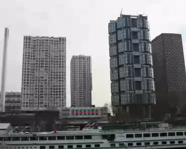 img_3531 Grenelle, a 1970s architectural complex built on the banks of the Seine river. The red tower (right-hand side) is a hotel and the tower next to it is called...