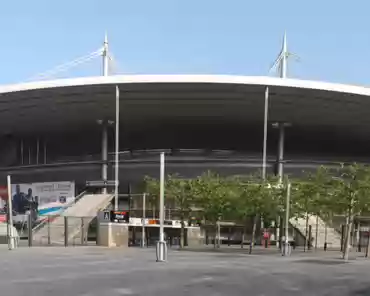 IMG_6652-IMG_6653 It took 31 months to build Stade de France, the largest stadium in France that was build to host the soccer world cup in 1998. The stadium is used for sports...