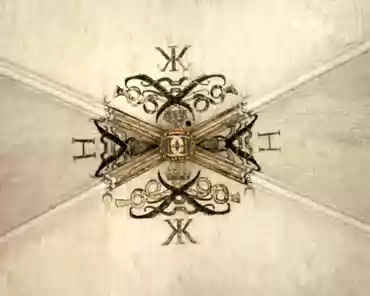 IMG_9318 Monogram of Henri II (H) and his wife Catherine de Medicis (C), along with the 