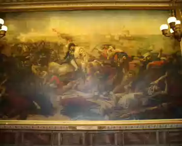 IMG_0353 Coronation room, built in 1834 by king Louis-Philippe. The battle of Aboukir, by Antoine-Jean Gros, 1806.