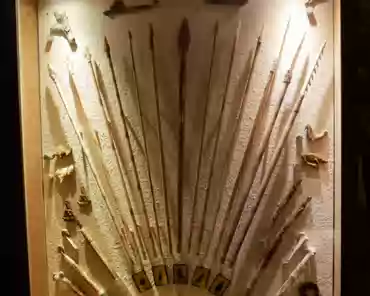 P1120737 Hunting weapons, -300000 to -12000 BCE.