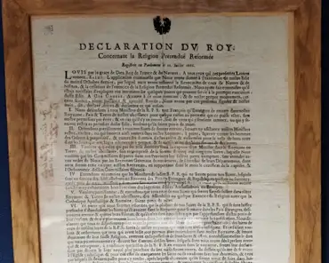 IMG_20210804_121745 Declaration by the king related to the reformed religion, 1 July 1686. The 