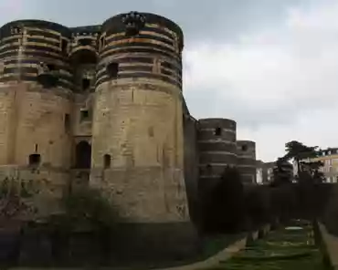 13 The castle is pentagonal with around 15 towers to defend it.
