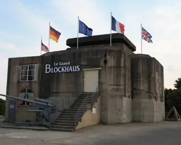 img_4974 The grand blockhaus, a former German headquarter of the "Atlantic wall" that was deployed to protect the Atlantic coasts from the attacks from the allied...
