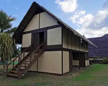 20201021-013350 Paul Gauguin's house (rebuilt in the 2000s).