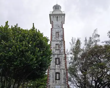 20201015-215701 Pointe Venus. Lighthouse built in 1867, built at the landing place of Samuel Wallis aboard the Dolfin, Antoine de Bougainville on the Boudeuse, James Cook on...