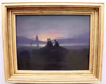 IMG_0075 Caspar David Friedrich, Moonrise over the sea, 1822.