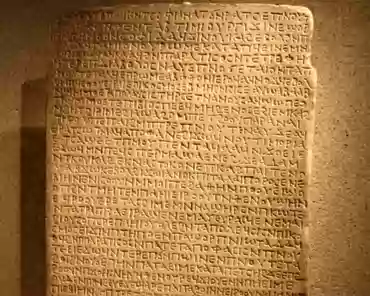 IMG_6305 Coptic gravestone with different calculations of times, 805 AD.