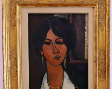 IMG_8326 Modigliani, The Algerian woman, 1917.