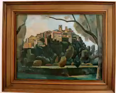 IMG_8328 André Derain, View of Saint-Paul-de-Vence, 1910.