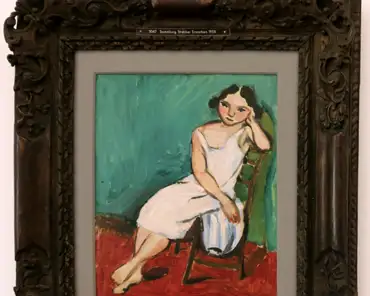 IMG_8329 Henri Matisse, Seated girl, 1909.
