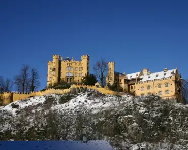 105-IMG_4031 Hohenschwangau castle is just across Neuschwanstein castle.