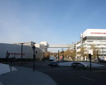 IMG_1436 Porsche headquarters in the Zuffenhausen area of Stuttgart.