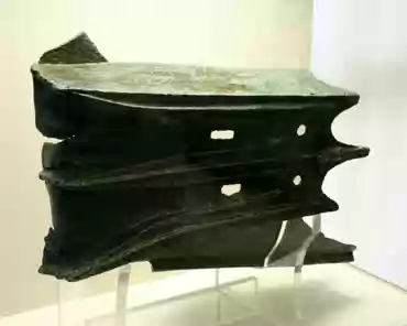 IMG_0078 Ram of an ancient war ship, probably a trireme, 4th century BC. During a classical naval encounter, the foes attempted to ram each other. The ram was the...