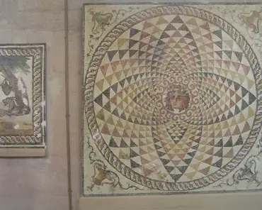 pa250025 Dyonisos, roman mosaic, 3rd century AD.