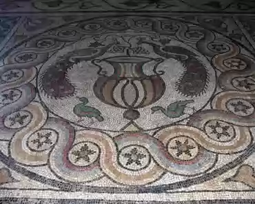 dscf0365 Early Christian mosaic floors from the island of Kos. 5th century AD.