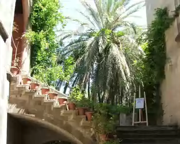 dscf0154 Inside the inn of France. The stairs are a modern addition.