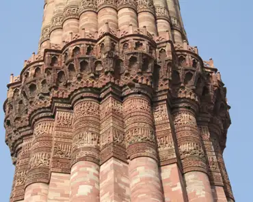 IMG_4830 The minar has a diameter of 14m at the base and 2.75m at the top. The height is 72.5m and the minar contains a staircase with 379 steps. It is the highest stone...