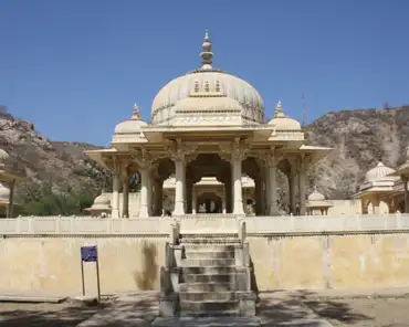 IMG_3237 Cenotaph of Sawai Jai Singh II, founder of Jaipur.