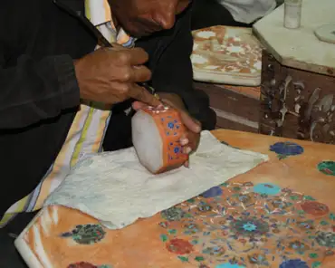 IMG_1760 Artists working on stone marquetry.
