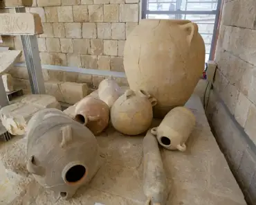P1170936 Storage jars from Avdat, Byzantine period.