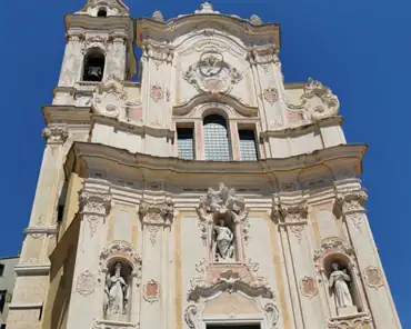 IMG_20220805_140643 Church, Ligurian barocco, 1686-1734. Bell tower: 1758-1778.