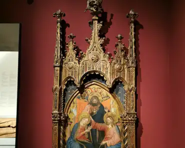IMG_20191220_130947 Nicolo di Pietro, Coronation of the Virgin, ca. 1400.