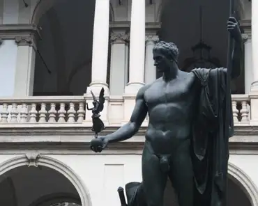 IMG_2265 Antonio Canova, Napoleon as Mars the Peacemaker, originally a marble statue (1802-1806), bronze copy from 1811.