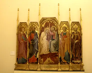 IMG_2275 Andrea di Bartolo and Giorgio di Andrea, 15th century. Coronation of the Virgin.