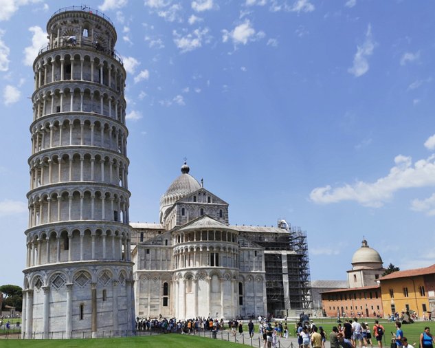 Leaning tower