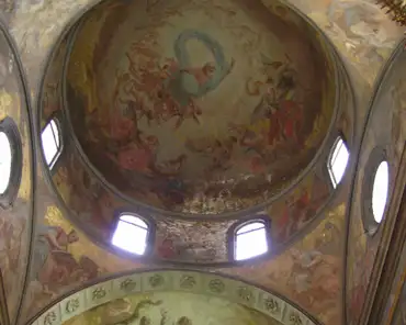 p8230429 Ceiling frescoes by Giuseppe Angeli.