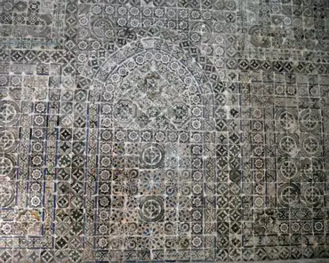 P1160453 Mudejar (moorish) tiles, from Seville, 16th century.