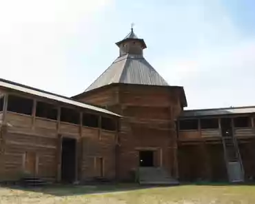 IMG_2942 Mokhovaya tower of Sumskoy Stockaded Fort, 1680s. The fort was founded on the Suma river mouth into the white sea for protection of the Russian settlers....